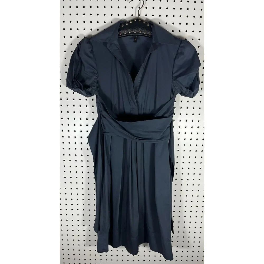 BCBGMaxzaria tie back shirt dress
